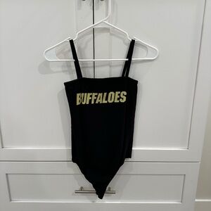 COLORADO BUFFALOS SLEEVELESS BODYSUIT - SIZE M